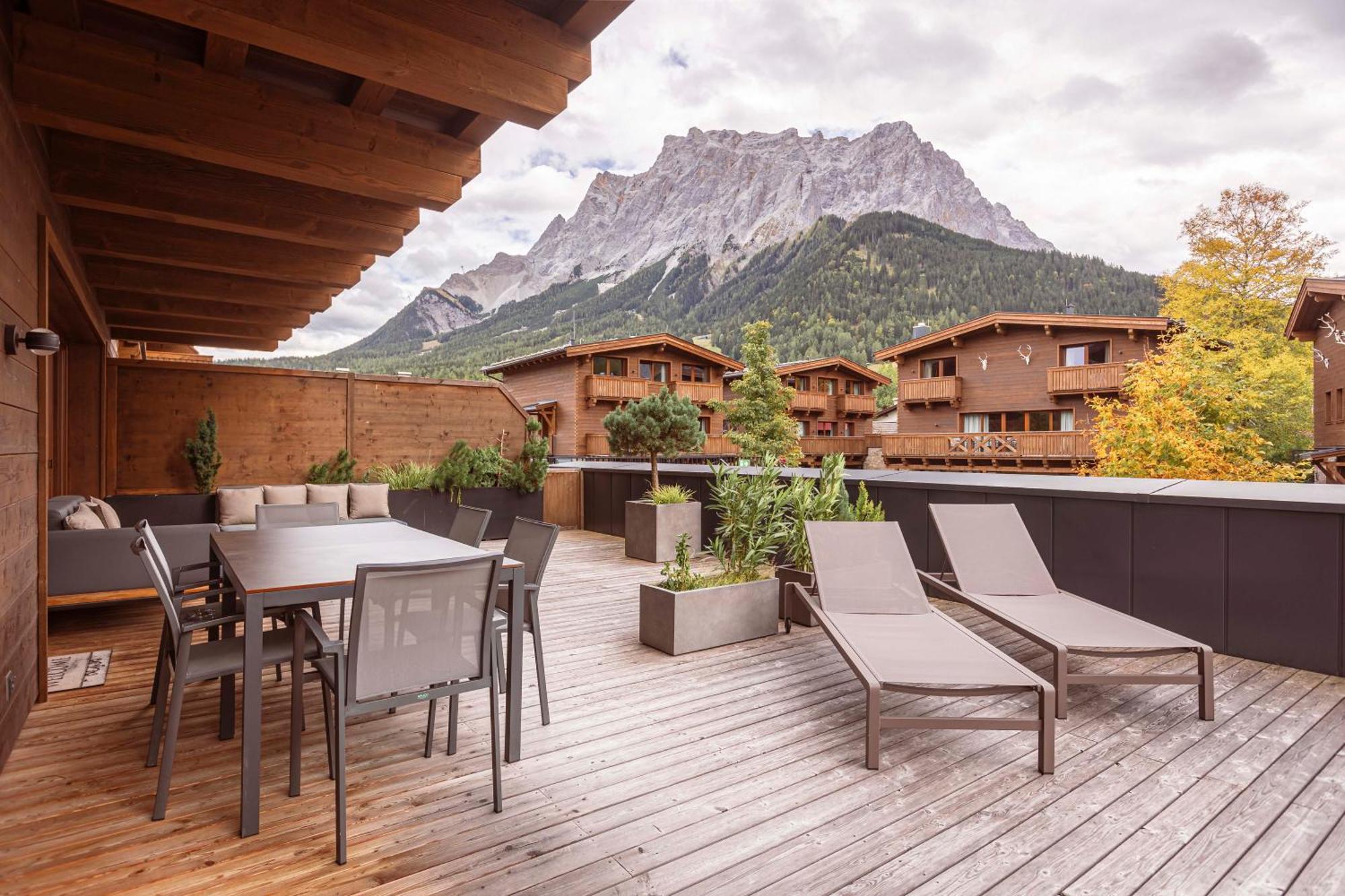 Bergresort Zugspitze Ehrwald By Alps Resorts Buitenkant foto
